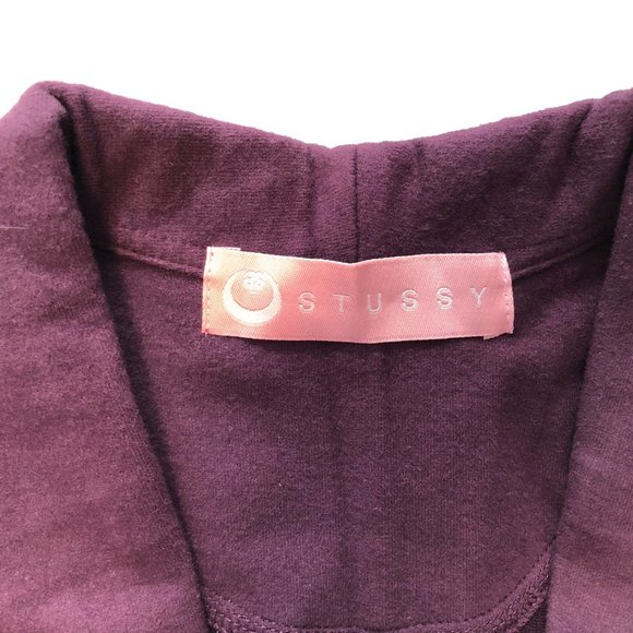 Stussy Girls Belle Sample Blazer – Plum Size M - Picture 9 of 11